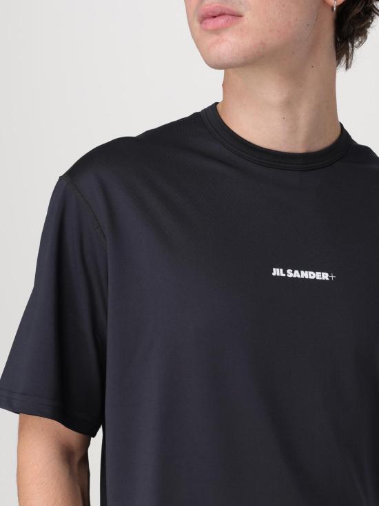 25FW 질샌더 반팔 티셔츠 J47GC0023J20033 001 Black - JIL SANDER