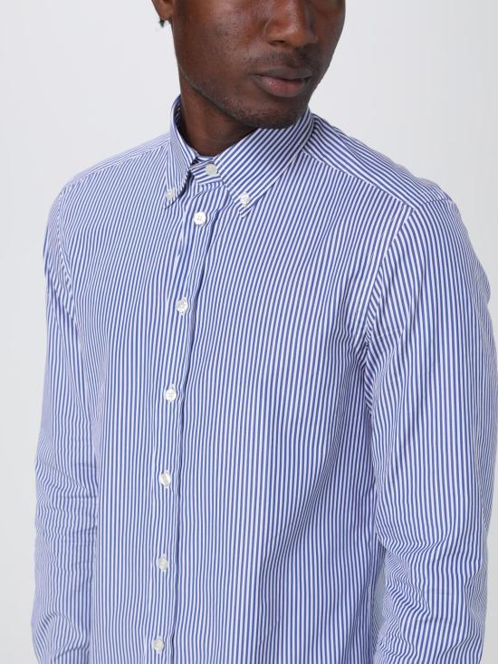 25FW 에트로 긴팔 셔츠 163658310 200 Blue - ETRO