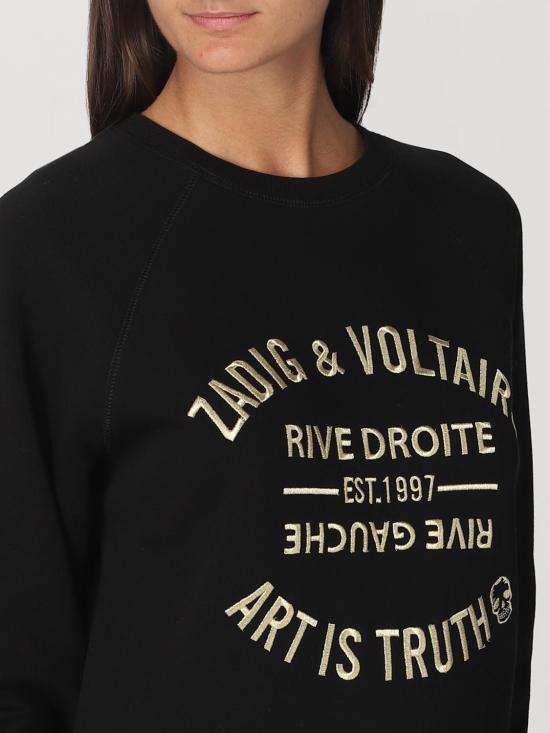 26SS 자딕앤볼테르 스웨터 JWSL00001 001 Black - ZADIG & VOLTAIRE