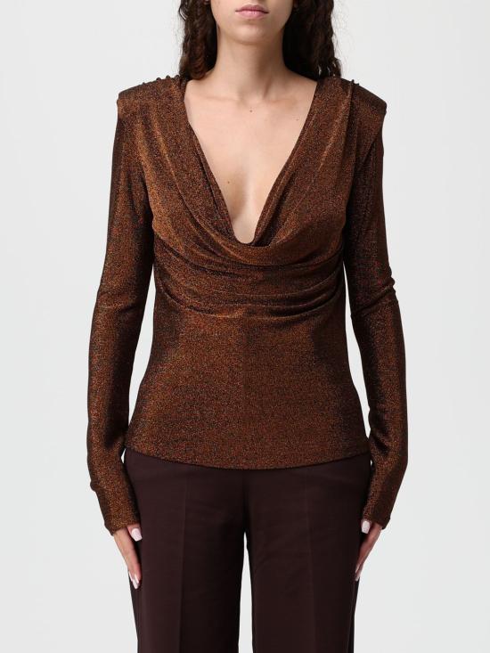 25FW 하니타 긴팔 티셔츠 H M3089 4446 008 BRONZO Bronze