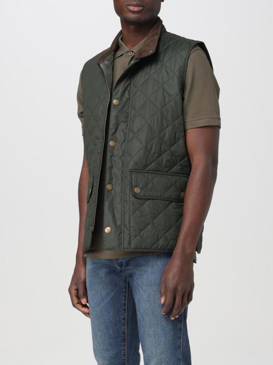 26SS 바버 로어데일 베스트 MGI0245 GN71 Forest Green - BARBOUR