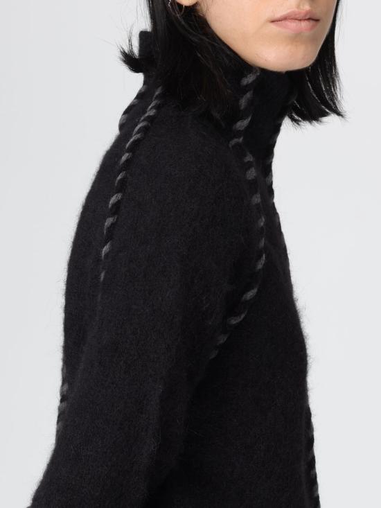 25FW 톰크롬 트레이닝 상의 WK154 11 Black - THOM KROM