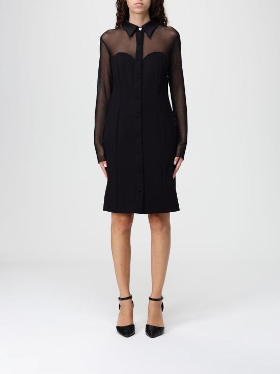 25FW 하니타 롱 원피스 H V3665SA 4422 NERO Black