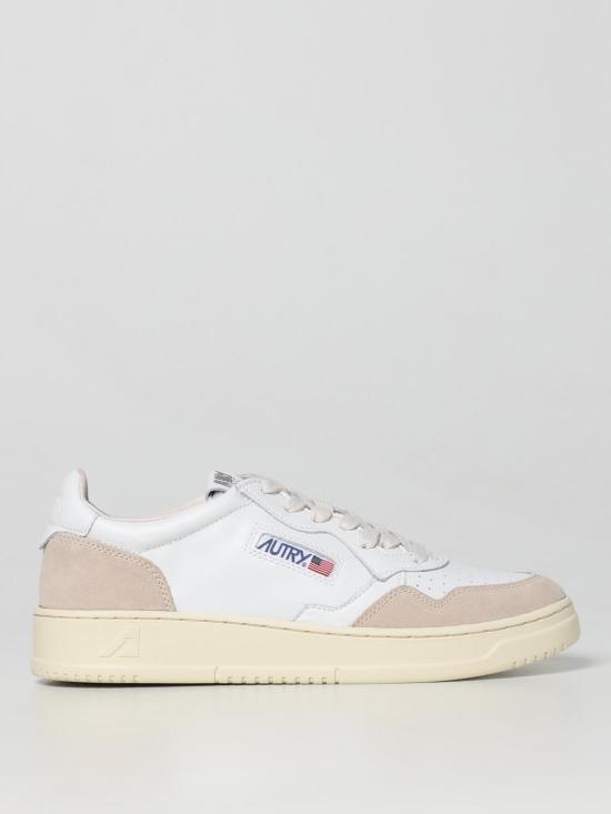 26SS 오트리 메달리스트 로우 스니커즈 AULMLS33 White