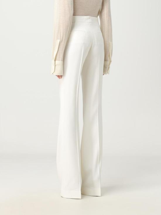 25FW 톰포드 스트레이트 팬츠 PAW545FAX751 AW003 White - TOMFORD