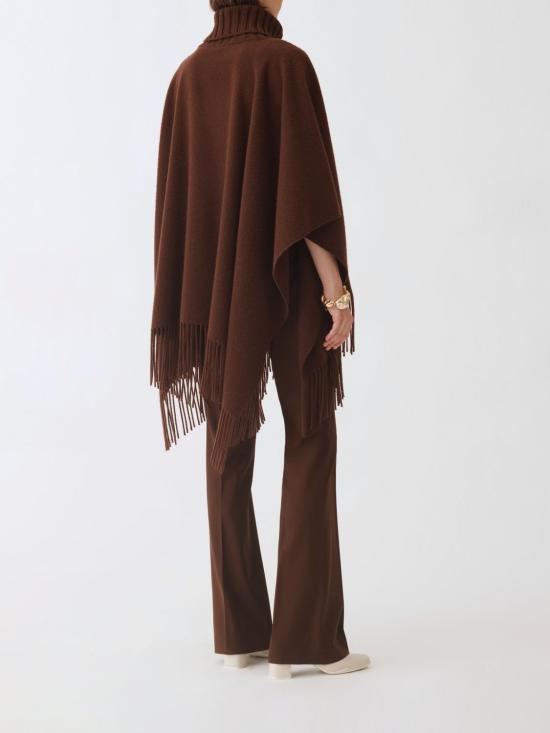 25FW 파비아나 필리피 플래티넘 케이프 SAD215A802L842 1269 Ebony - FABIANA FILIPPI