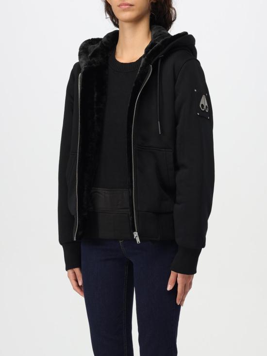 25FW 무스너클 스웨터 M34LS636 291 Black 1 - MOOSE KNUCKLES