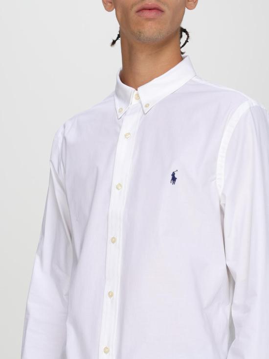 25FW 폴로 랄프로렌 셔츠 710928254 002 White - POLO RALPH LAUREN