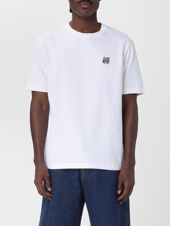 25FW 메종키츠네 필러 컴포트 티셔츠 PM00115KJ7025 P100 White