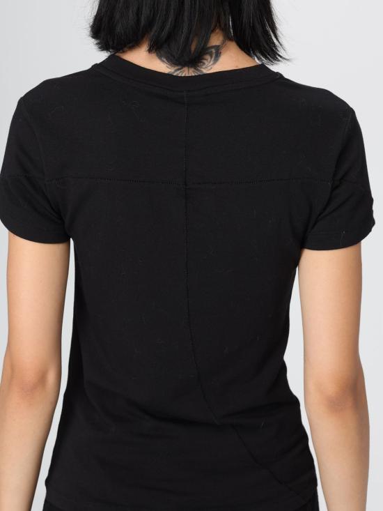 25FW 톰크롬 반팔 티셔츠 WTS580 11 Black - THOM KROM