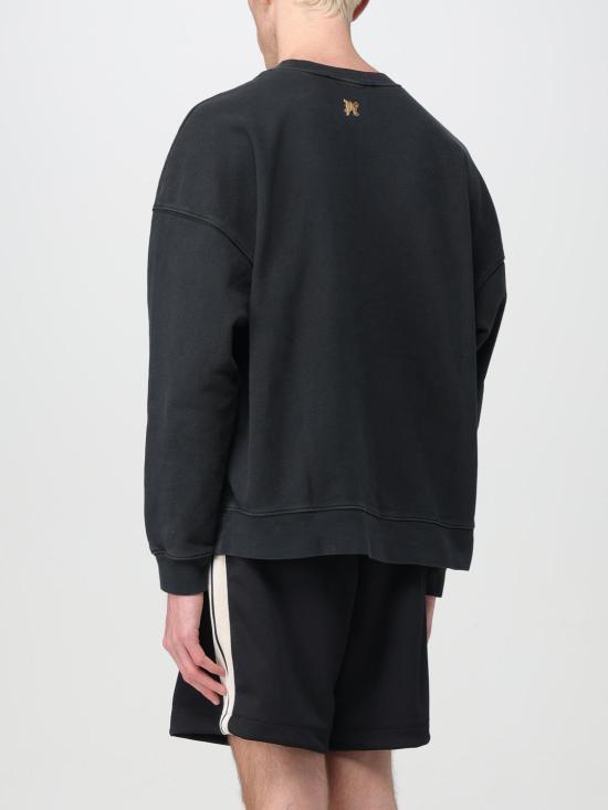 25FW 팜앤젤스 긴팔 티셔츠 PMBA074R24FLE004 1076 Black - PALM ANGELS