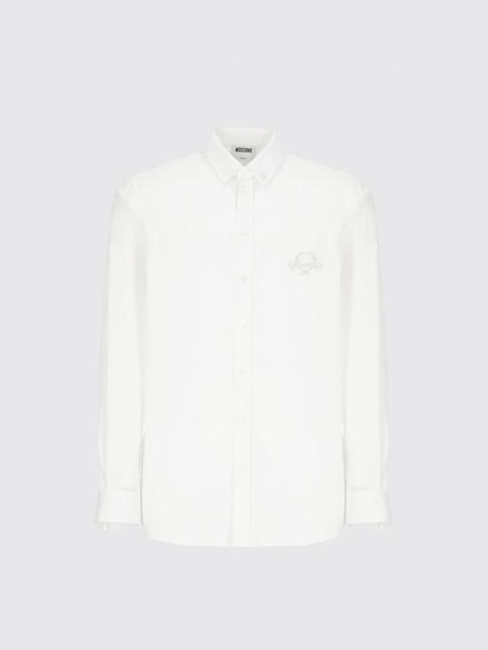 25FW 모스키노 셔츠 02255235 1001 White - MOSCHINO