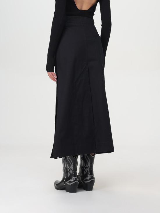 25FW 가니 스커트 F9613 099 Black - GANNI