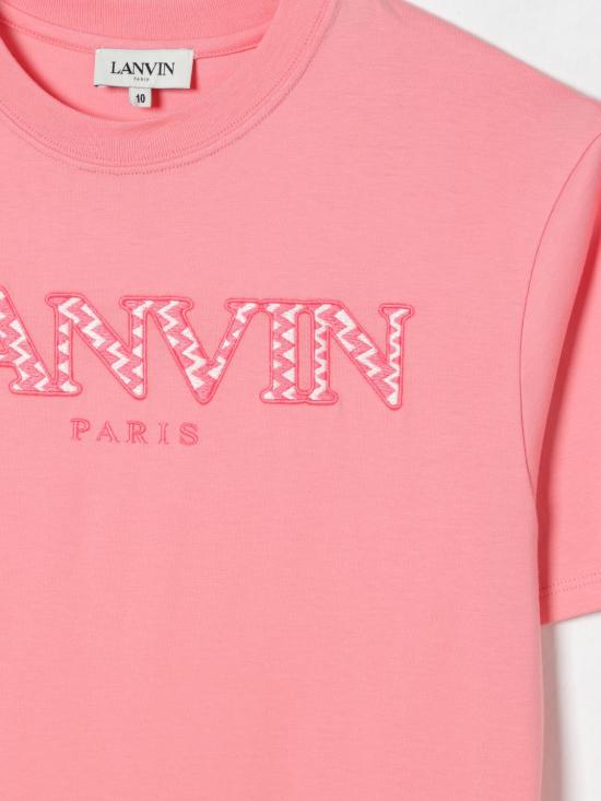 25FW [키즈] 랑방 원피스 N30191 49C Pink - LANVIN