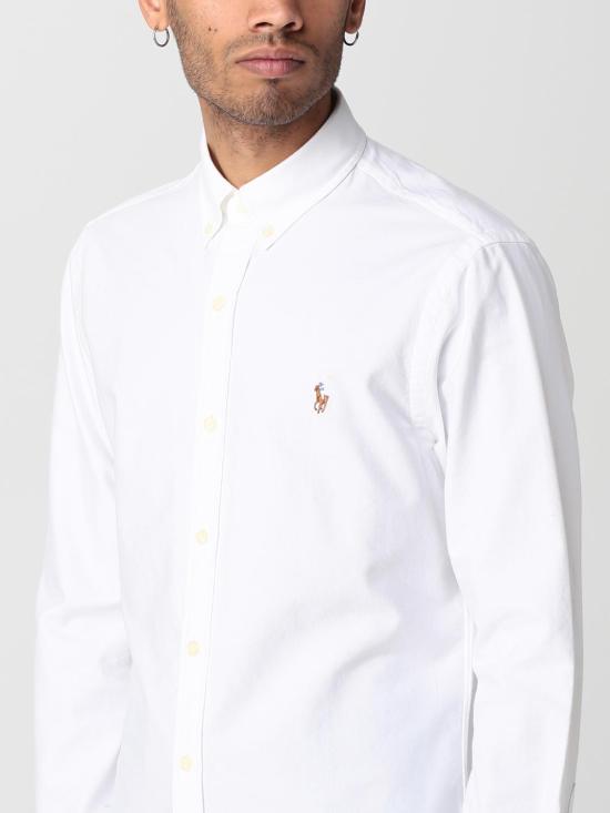 25FW 폴로 랄프로렌 셔츠 710549084 006 White - POLO RALPH LAUREN