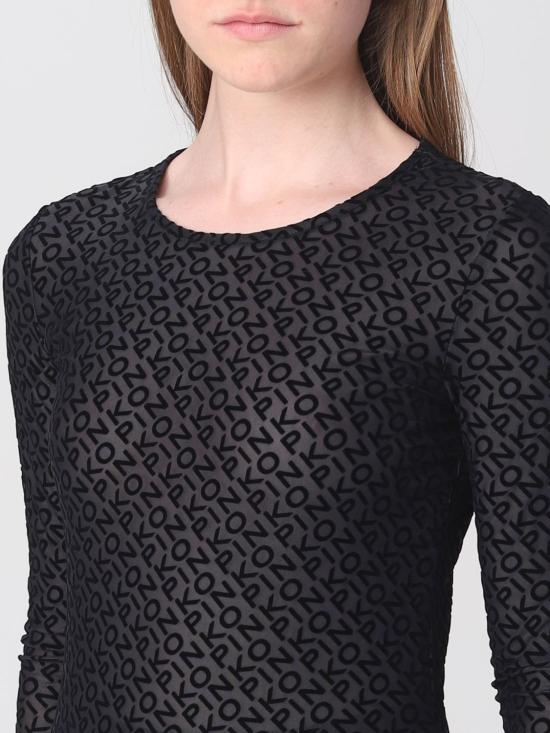 25FW 핑코 긴팔 티셔츠 100639A14F Z99 Black - PINKO