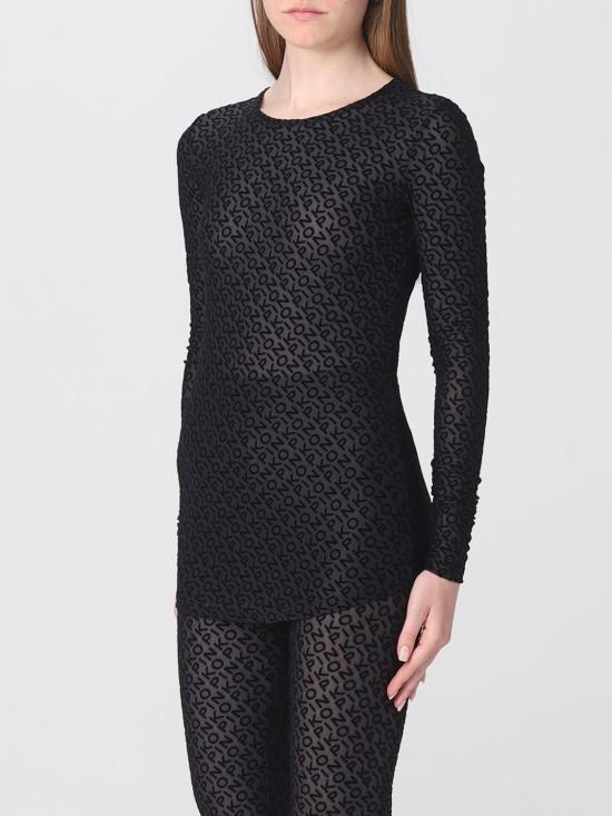 25FW 핑코 긴팔 티셔츠 100639A14F Z99 Black - PINKO