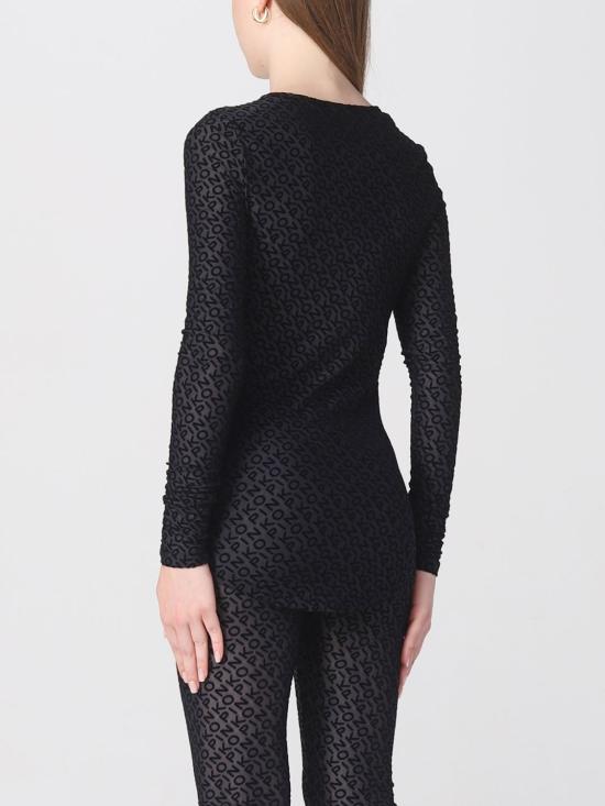 25FW 핑코 긴팔 티셔츠 100639A14F Z99 Black - PINKO