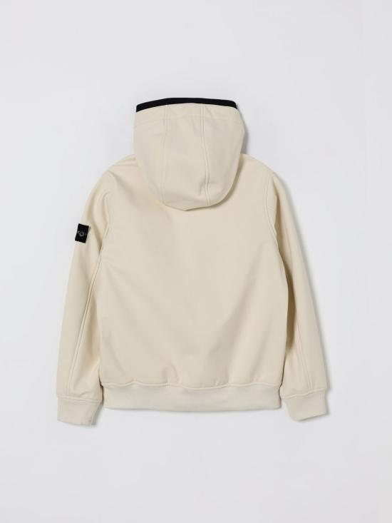 25FW [키즈] 스톤 아일랜드 캐주얼 자켓 Q100001S0B22 V0093 Beige - STONE ISLAND