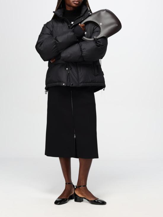 25FW 쿠레쥬 터틀넥 PERMPU022FI0001 9999 Black - COURREGES