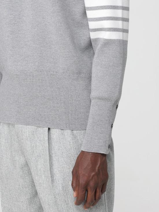25FW 톰브라운 스웨터 MKA189A055 055 Grey - THOM BROWNE