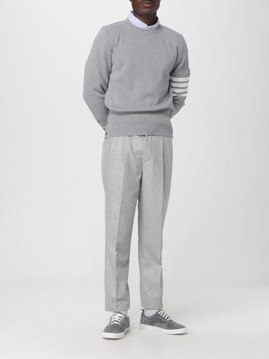 25FW 톰브라운 스웨터 MKA189A055 055 Grey - THOM BROWNE
