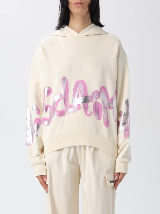 25FW 디스클레이머 스웨터 55170 LATTE Milk