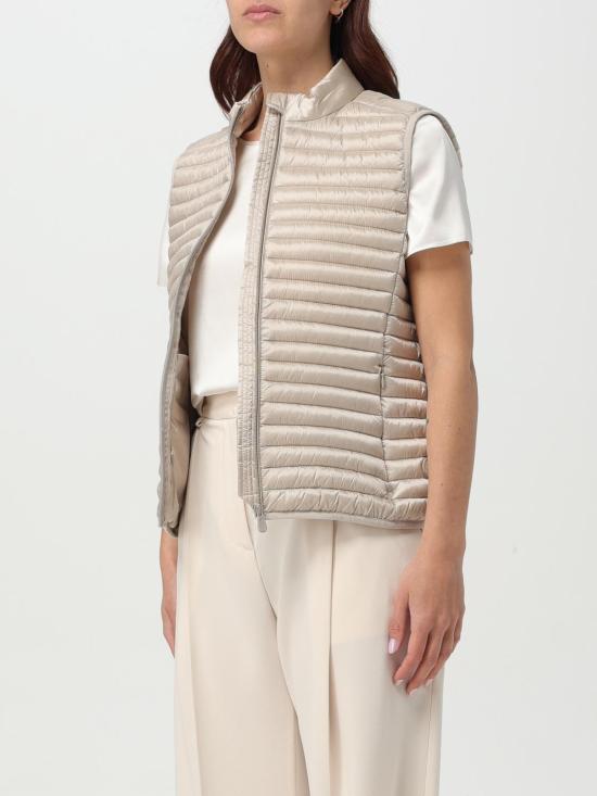 25FW 세이브더덕 베스트 D85310WIRIS20 40003 Beige - SAVE THE DUCK