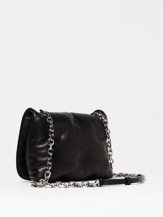 25FW 마르지엘라 글램 슬램 플랩 스몰 숄더백 SB1WG0019P4300 T8013 Black - MAISON MARGIELA