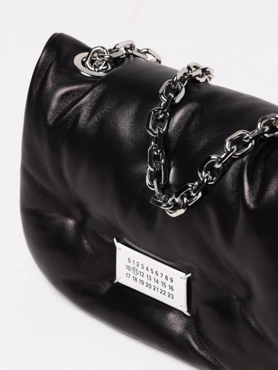 25FW 마르지엘라 글램 슬램 플랩 스몰 숄더백 SB1WG0019P4300 T8013 Black - MAISON MARGIELA