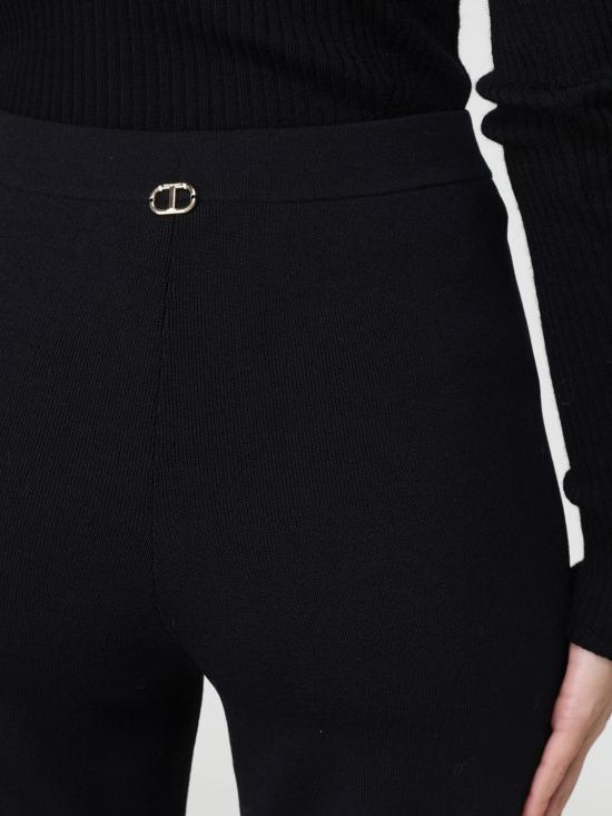 25FW 트윈셋 플레어 팬츠 252TP3206 00006 Black - TWINSET