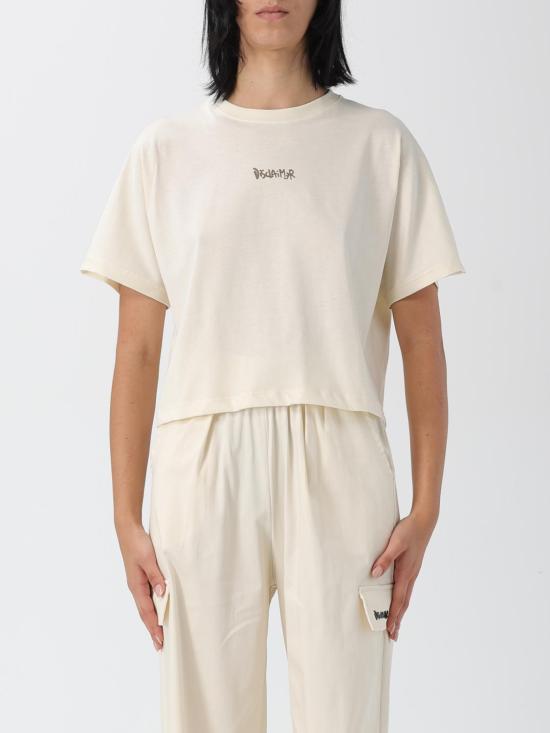 25FW 디스클레이머 반팔 티셔츠 55151 LATTE ST MACULATA Milk