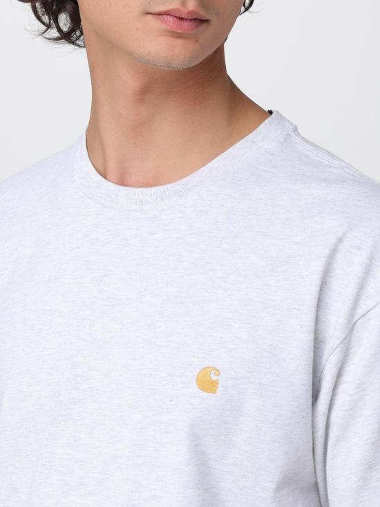 25FW 칼하트 WIP 반팔 티셔츠 I026391 00JXX Grey - CARHARTT WIP