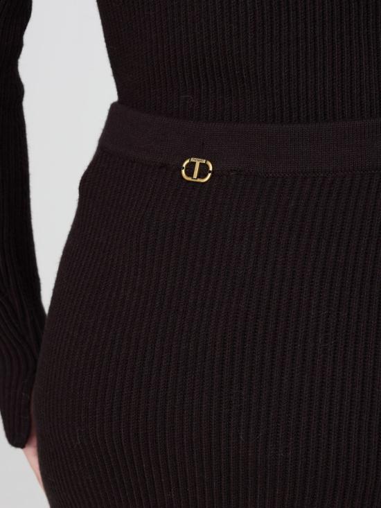 25FW 트윈셋 스커트 252TT3142 11054 Black - TWINSET