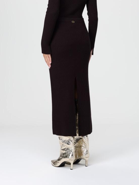 25FW 트윈셋 스커트 252TT3142 11054 Black - TWINSET