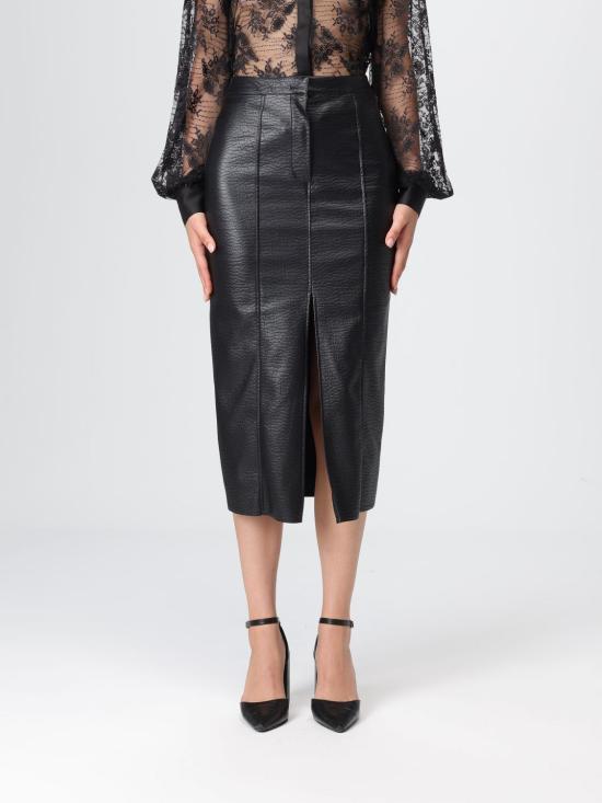 25FW 하니타 스커트 H G1007 4453 NERO Black