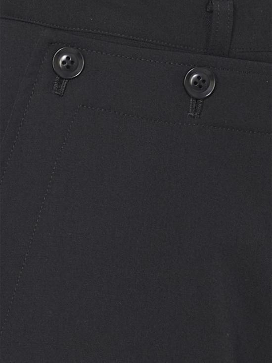 25FW 와이즈 요지 야마모토 스트레이트 팬츠 YMP02100 1 Black - Y’S YOHJI YAMAMOTO