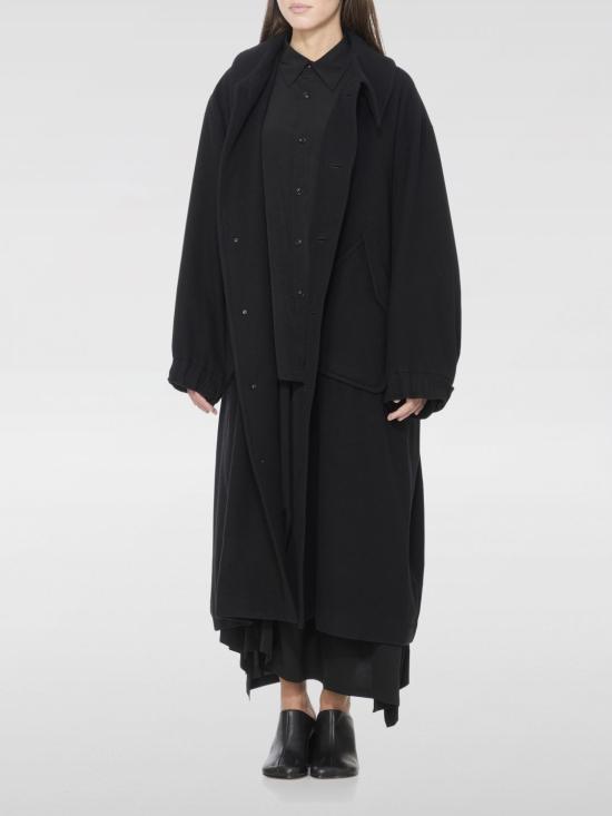 25FW 와이즈 요지 야마모토 롱 스커트 YMS03500 3 Black - Y’S YOHJI YAMAMOTO