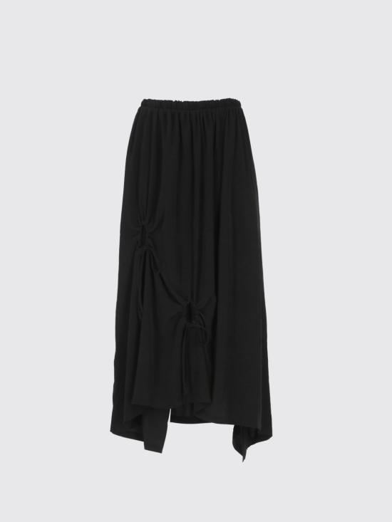 25FW 와이즈 요지 야마모토 롱 스커트 YMS03500 3 Black - Y’S YOHJI YAMAMOTO