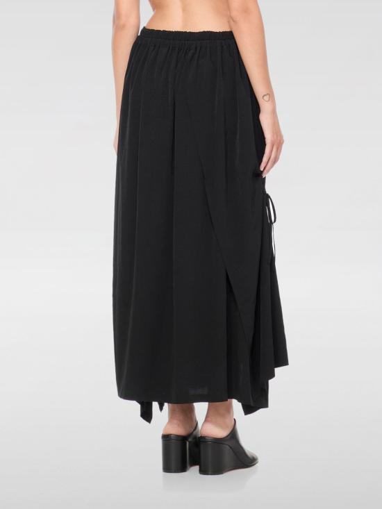 25FW 와이즈 요지 야마모토 롱 스커트 YMS03500 3 Black - Y’S YOHJI YAMAMOTO