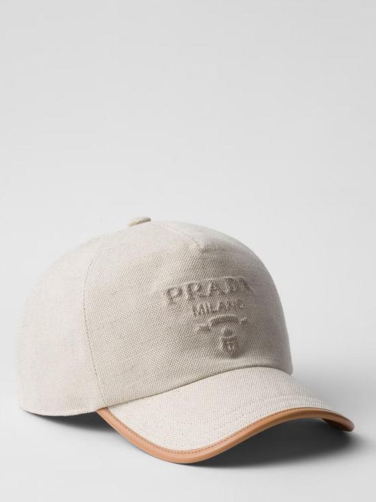 25FW 프라다 볼캡 2HC179ZPX F0018 Natural