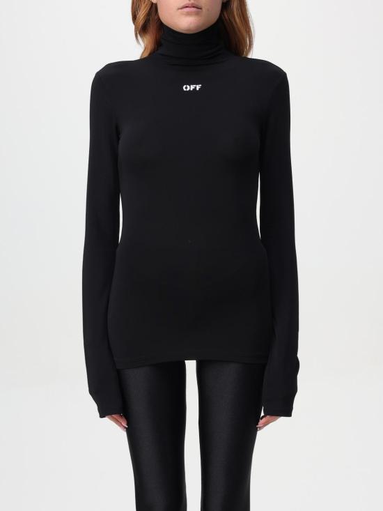 25FW 오프화이트 터틀넥 OWAD122C99JER0031001 White