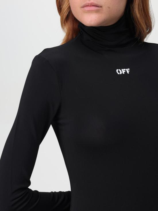 25FW 오프화이트 터틀넥 OWAD122C99JER0031001 White - OFF WHITE