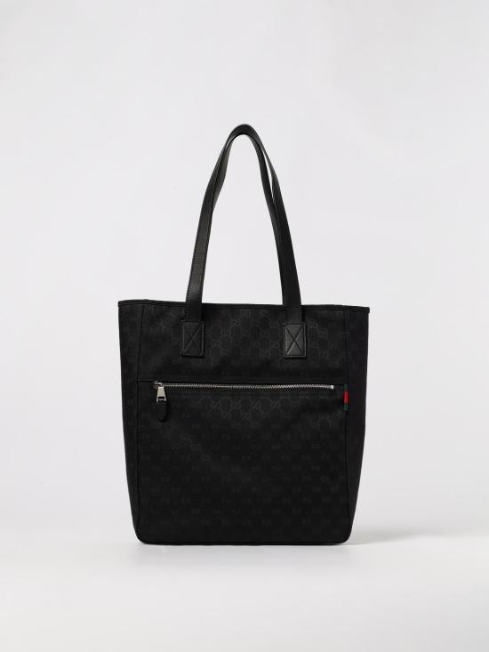 25FW 구찌 캔버스 미디움 토트백 834796FAEPS 1060 Black