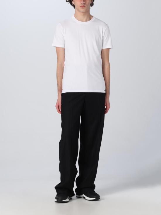 25FW 톰포드 코튼 크루넥 언더웨어 티셔츠 T4M081040 100 White - TOMFORD