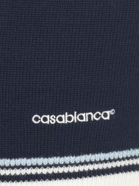 25FW 카사블랑카 스커트 WPF25KW1029 01 Blue - CASABLANCA