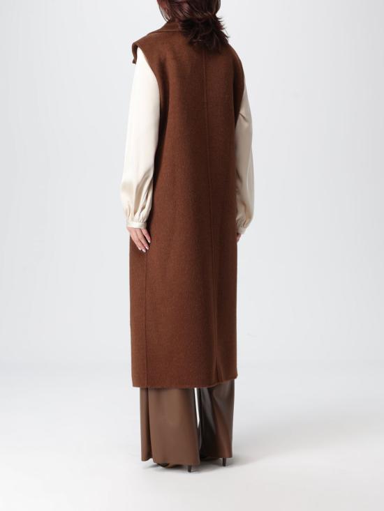 25FW 파트리지아페페 코트 8O0189A610 B834 Brown - PATRIZIA PEPE