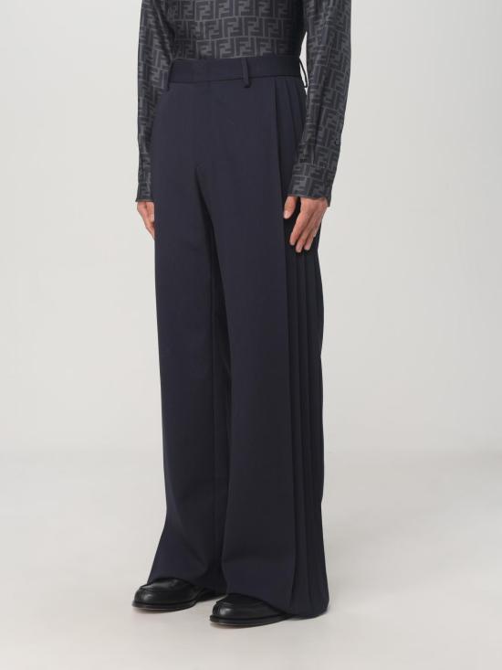 25FW 펜디 스트레이트 팬츠 FB0595ASCB F1AJR Blue - FENDI