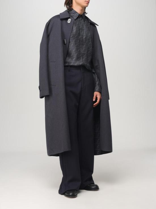 25FW 펜디 스트레이트 팬츠 FB0595ASCB F1AJR Blue - FENDI