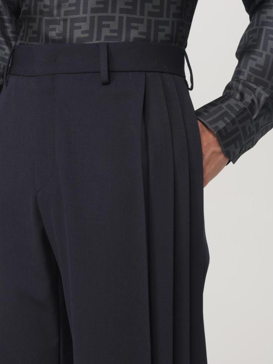 25FW 펜디 스트레이트 팬츠 FB0595ASCB F1AJR Blue - FENDI